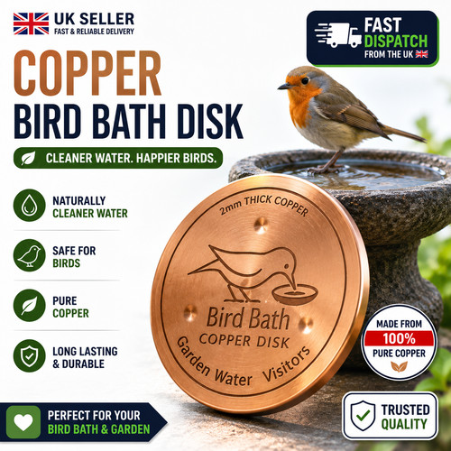 Copper bird bath purification - copper,