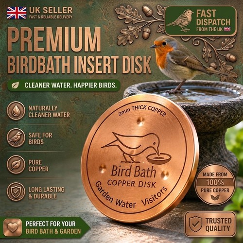 Copper bird bath purification - copper, bird-bath