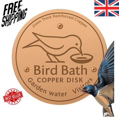 Copper bird bath - copper, purification